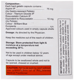 Rosufree A 10/75 Capsule 10
